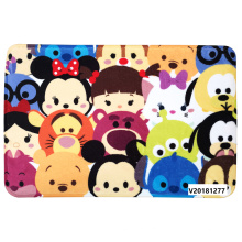 Multi designs printed soft bathmat or door mat from factory stock